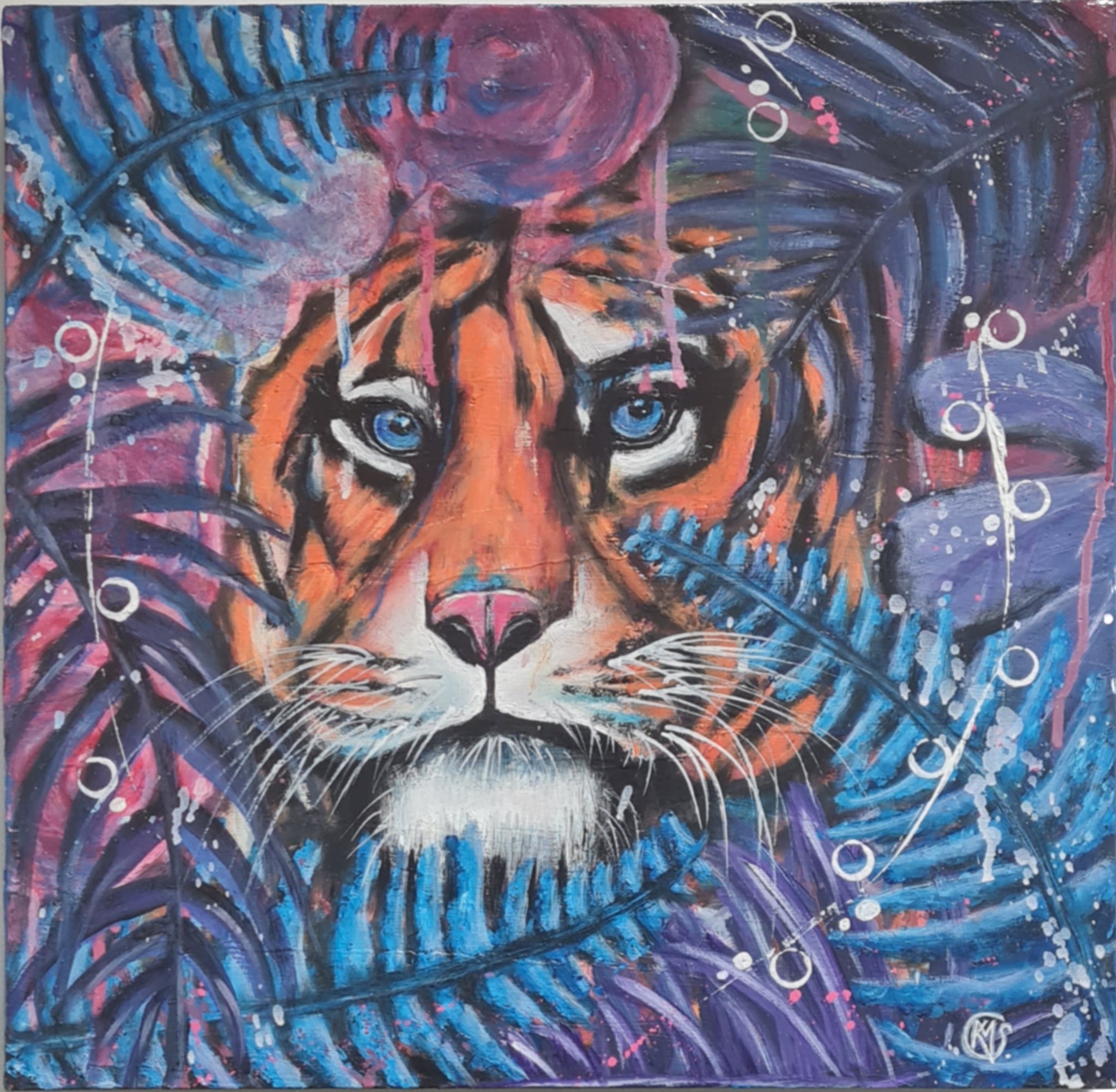 Power of the Tiger — Kaz M Scott - Artist